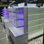 Gondola TGL Supermarket Display Shelves Powder Coating Economic Style