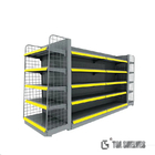 Durability Supermarket Grocery Rack , Gondola Supermarket Shelving Systems MultiLayers