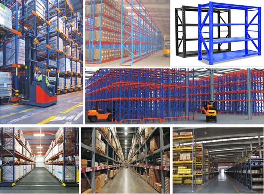 Easy assembly Warehouse Shelf Racks For Pallet Storage 1200×450×1800mm size
