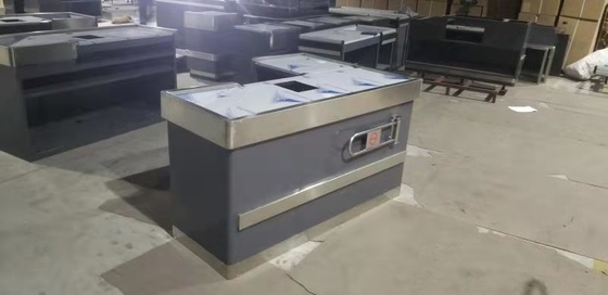 TGL Supermarket Checkout Counter For Grocery Store OEM Powder coating Surface