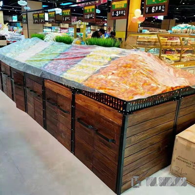 Grocery Display Supermarket Shelf Rack CE Gondola Combination Freely